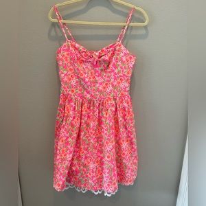 Neon Pink Lilly Pulitzer Mini Dress